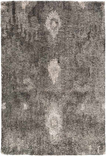 Nyonwil Modern Charcoal/Ivory Area Rug